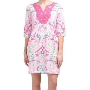 Tracy Negoshian EUC Emilia Dress 💖💚
